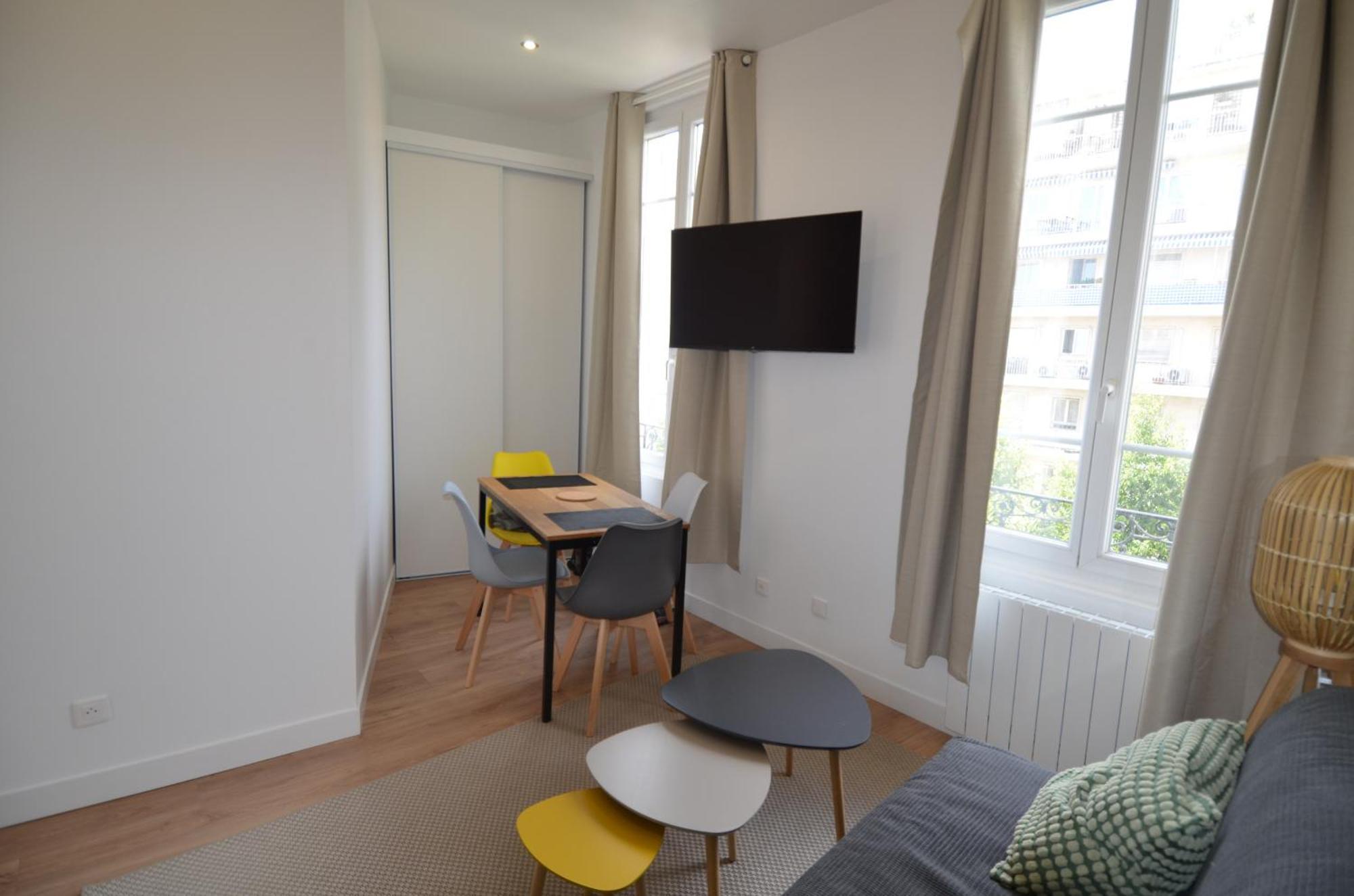 Californie - Superbe Appartement Proche Mer, Aeroport Et Tramway Niza Exterior foto