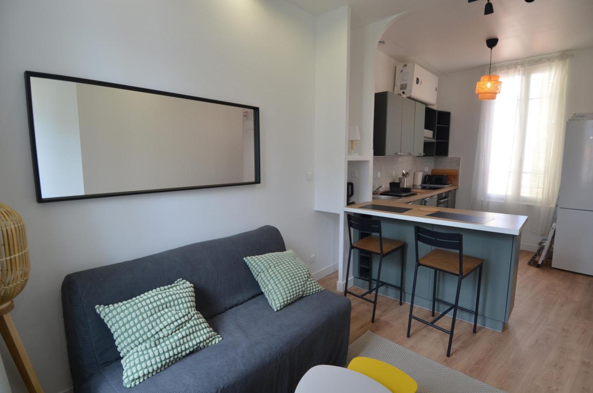 Californie - Superbe Appartement Proche Mer, Aeroport Et Tramway Niza Exterior foto
